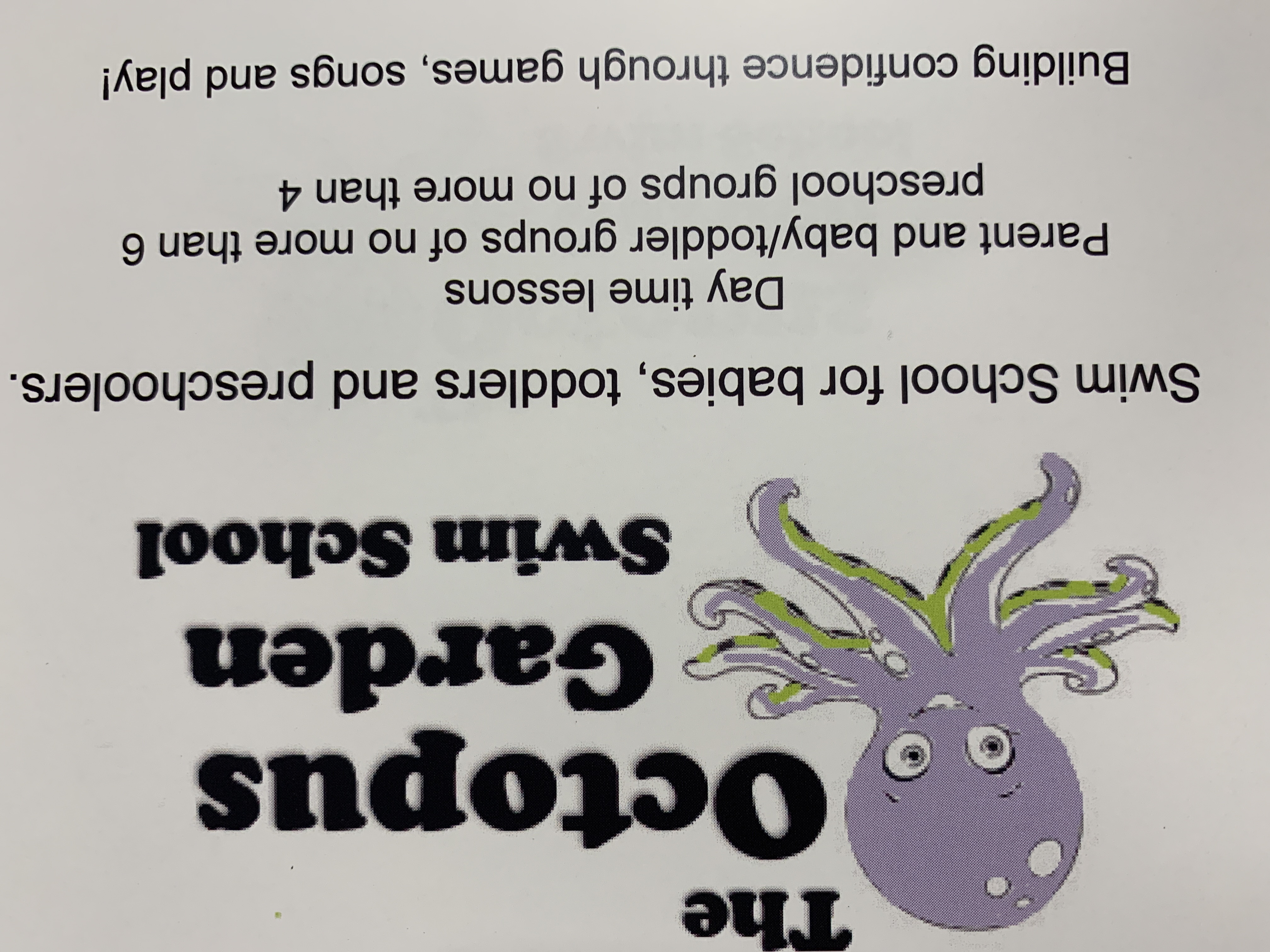 The octopus Garden Swim School